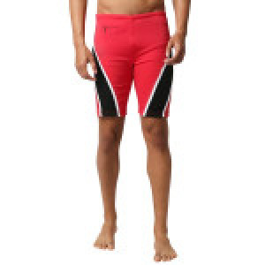 Red Printed Jammers Bottomwear