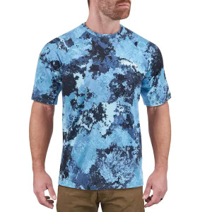 Men's Large Veil Aqueous Performance Short Sleeved Shirt