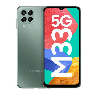 Samsung Galaxy M33 5G (Mystique Green, 6GB, 128GB Storage) | 6000mAh Battery | Upto 12GB RAM with RAM Plus | Travel Adapter to be Purchased Separately